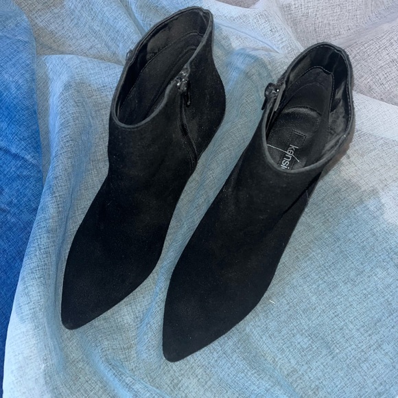 Kensie Black Block Booties 🌵7.5 - Picture 11 of 15